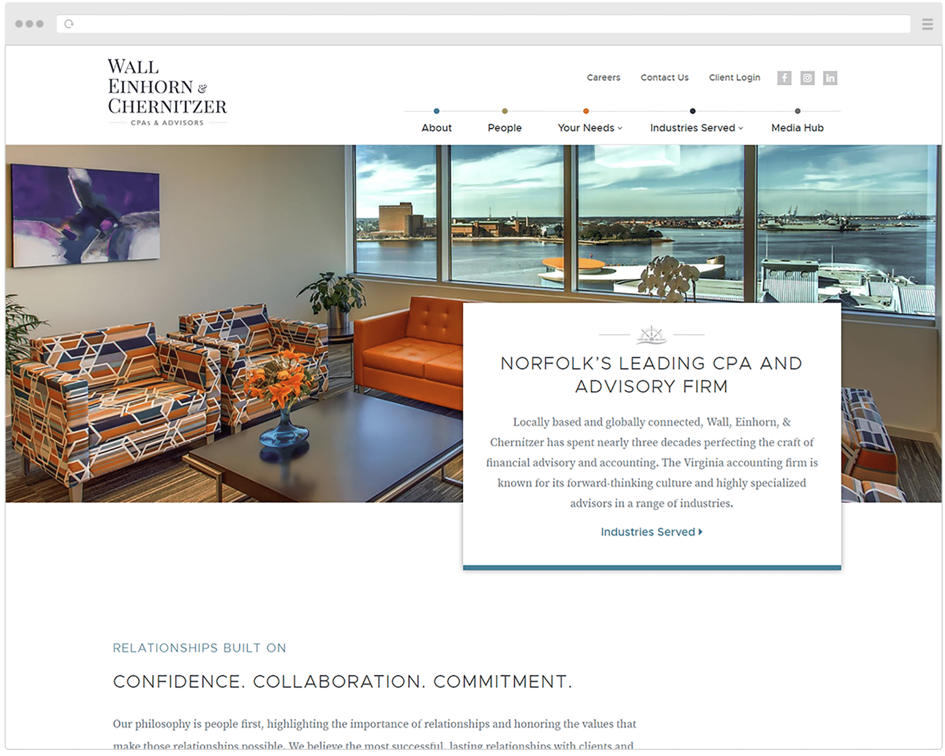 WEC New Homepage Design